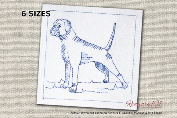 Boxer Dog Bluework: A Sweatshirt Design Review
