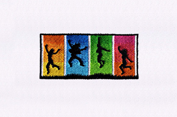 Dancing Silhouettes: A Holiday Embroidery Review