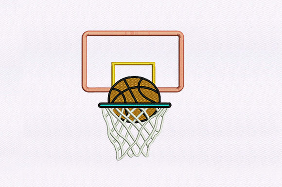 Dunking Basketball: A Holiday Embroidery Review
