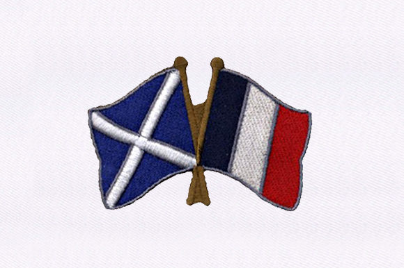 France Scotland Flag: An Embroidery Design Review