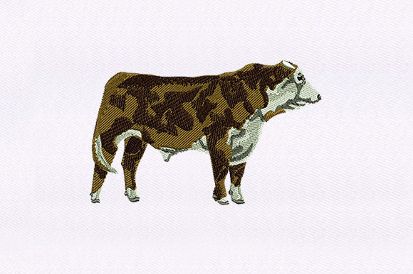 Gentle Cow: A Machine Embroidery Design Review