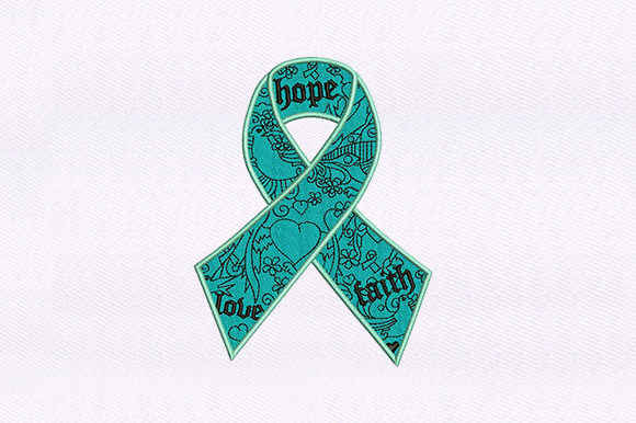 Hope Love Faith Ribbon: Sweatshirt Design Review