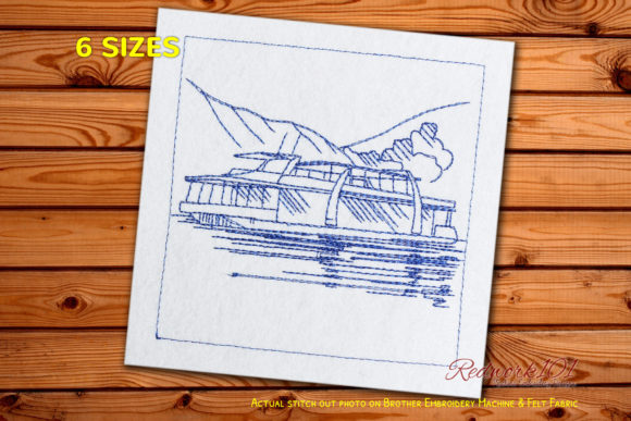 Houseboat Redwork: A Designer’s Review for Gifts