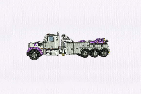 Industrial Truck: A Machine Embroidery Design Review