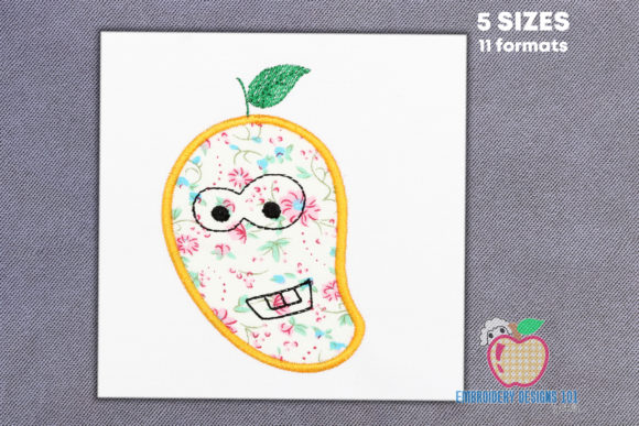 Mango on the Branch: Embroidery Design Review
