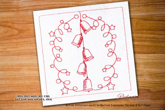 Meditation Bells Lineart: Apparel Embroidery Review