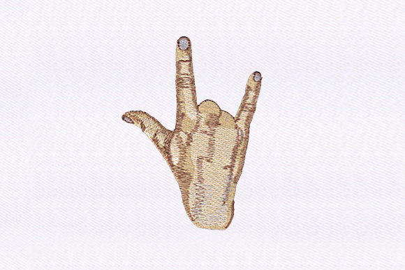 Rock on Fingers: Embroidery Design Review