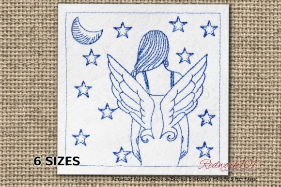 Star Angels Redwork: A Holiday Design Review